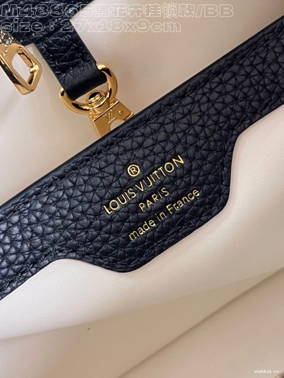 WIS BB-27*18*9CM VUITTON CAPUCINES LOUIS 0725
